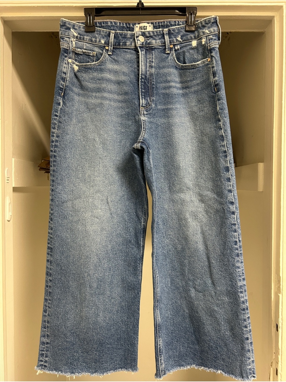 PAIGE ANESSA HIGH WAIST JEANS WOMEN'S SIZE 32